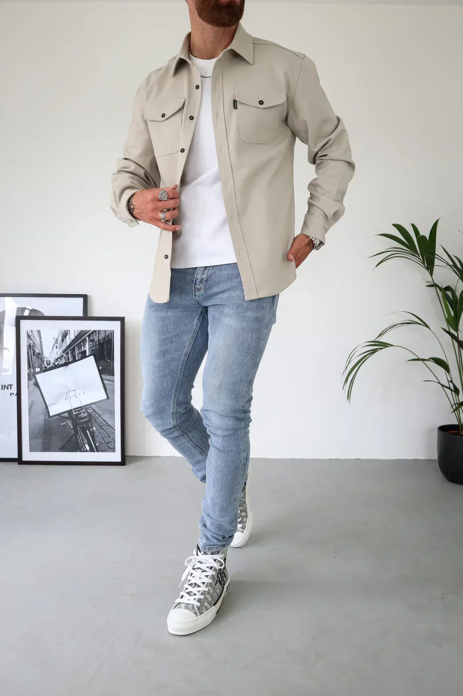 Marcus™ - Supreme Overshirt - Beige