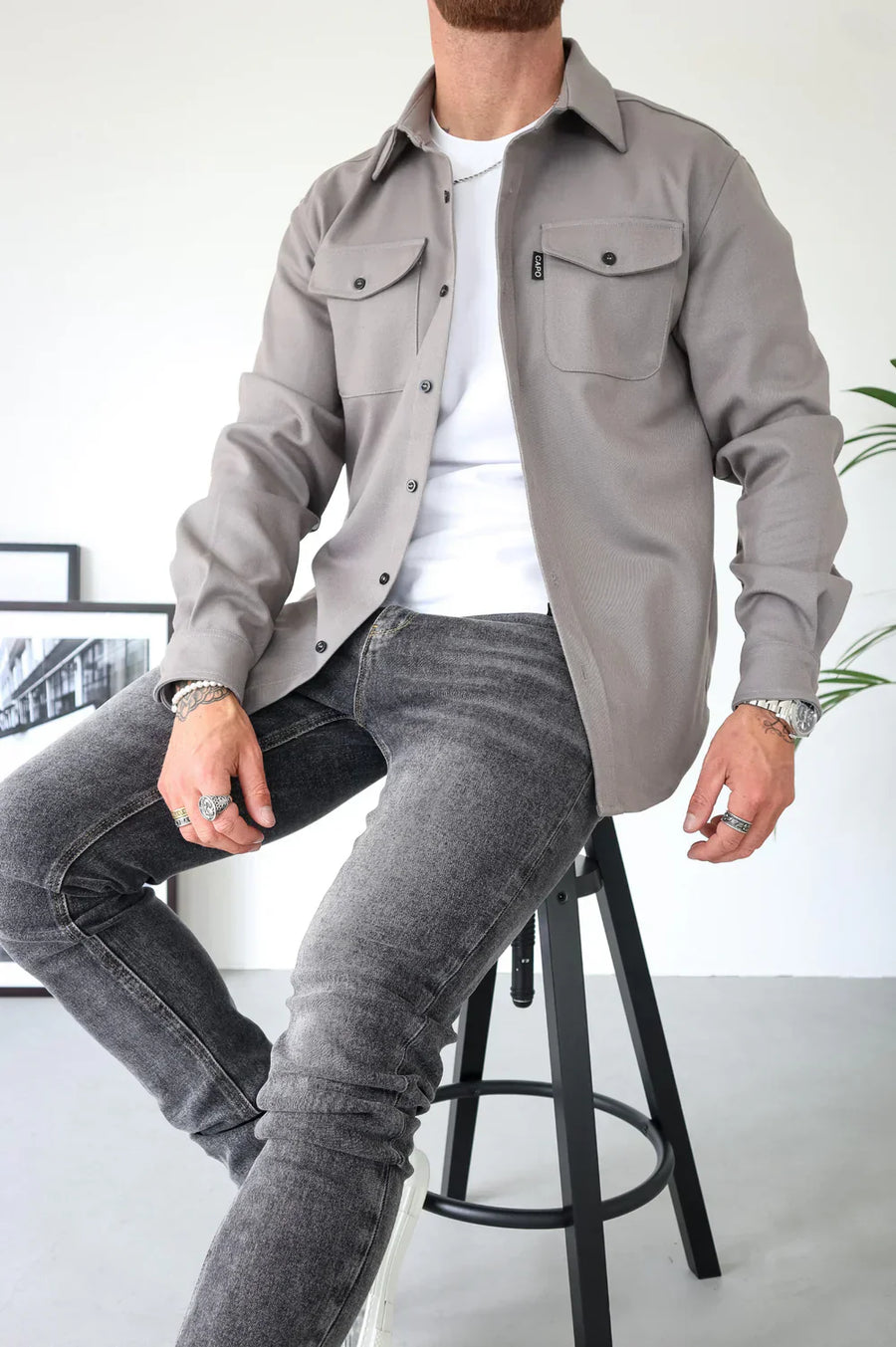 Marcus™ - Supreme Overshirt - Beige