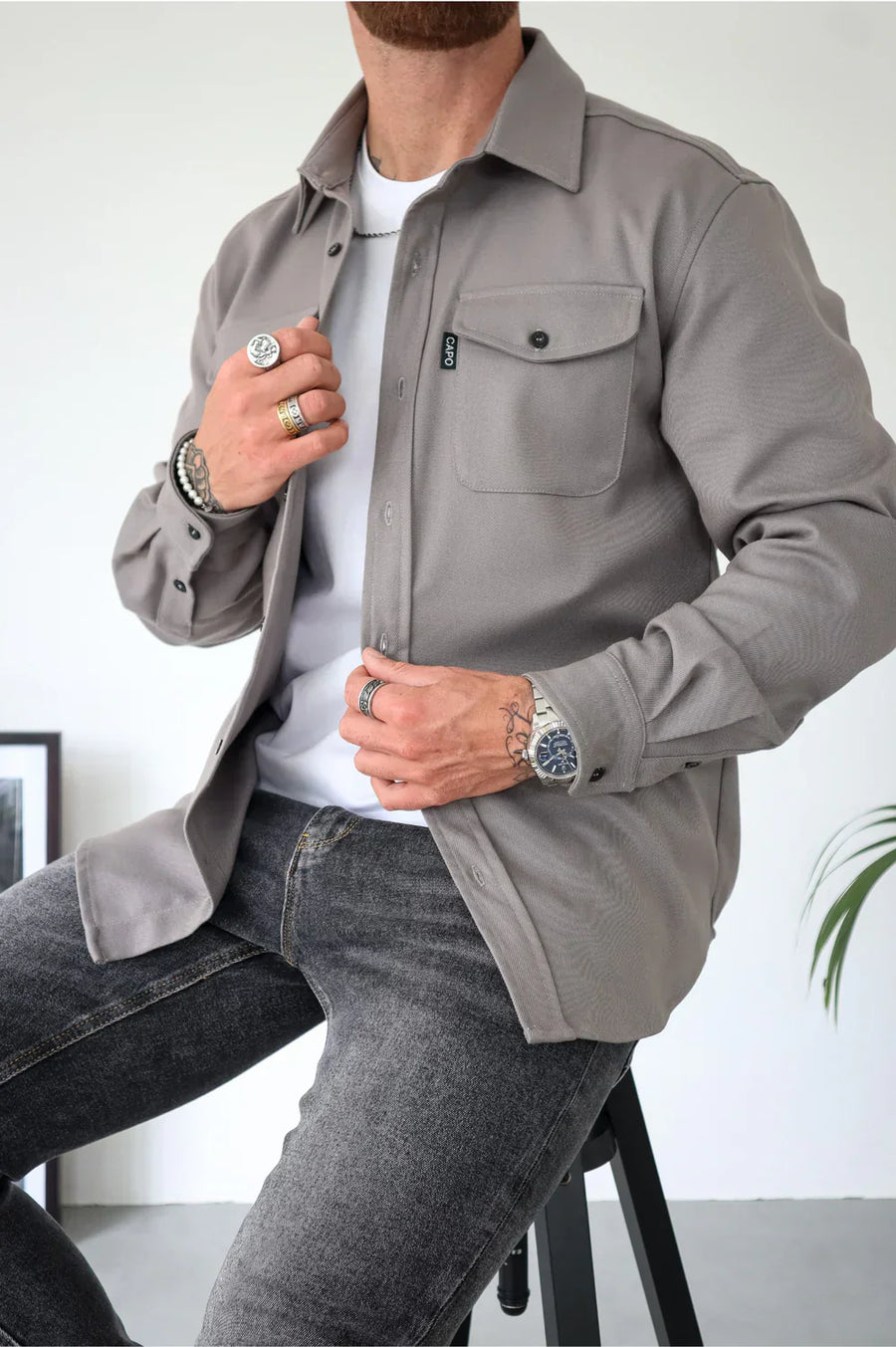 Marcus™ - Supreme Overshirt - Beige
