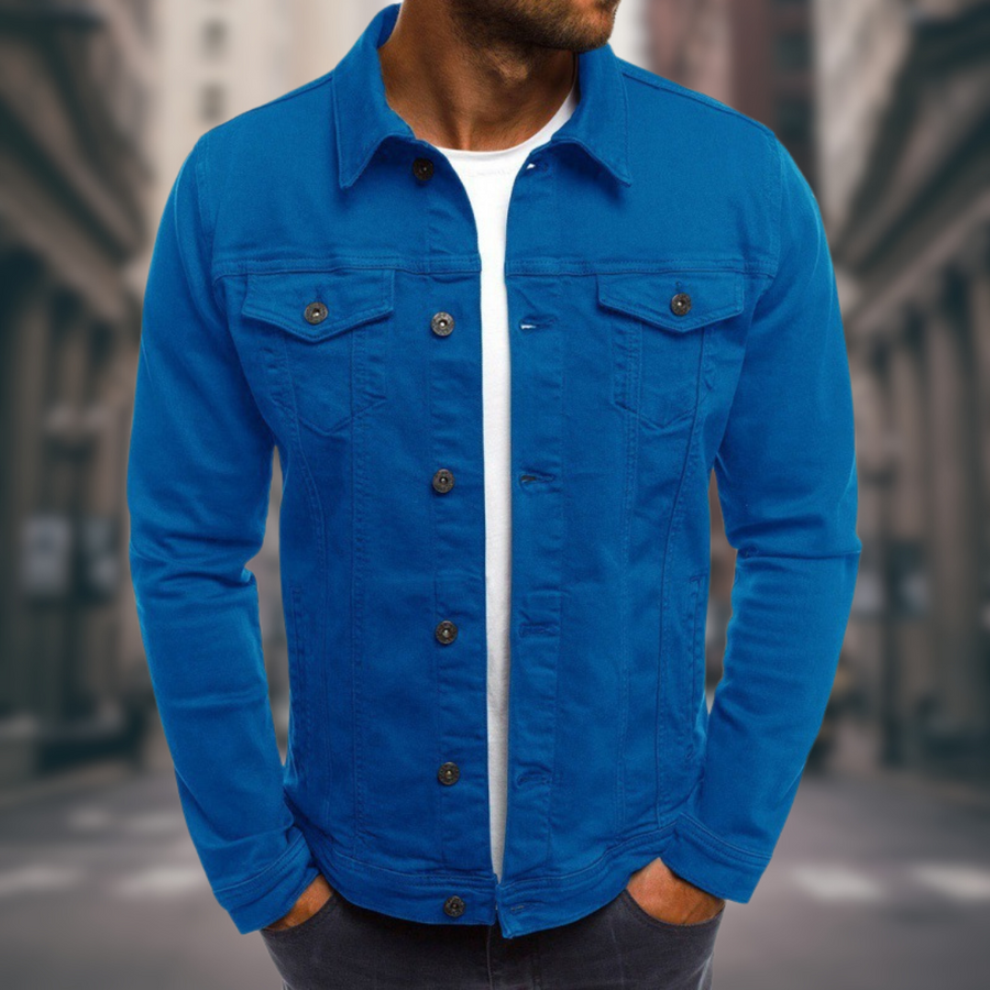 GIACOMO | MASSGESCHNEIDERTE JEANSJACKE