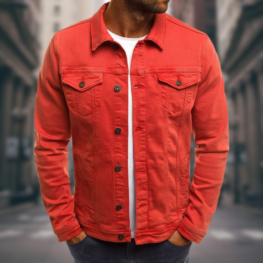 GIACOMO | MASSGESCHNEIDERTE JEANSJACKE