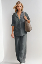 SANTONI™ Linnen Set - Grün